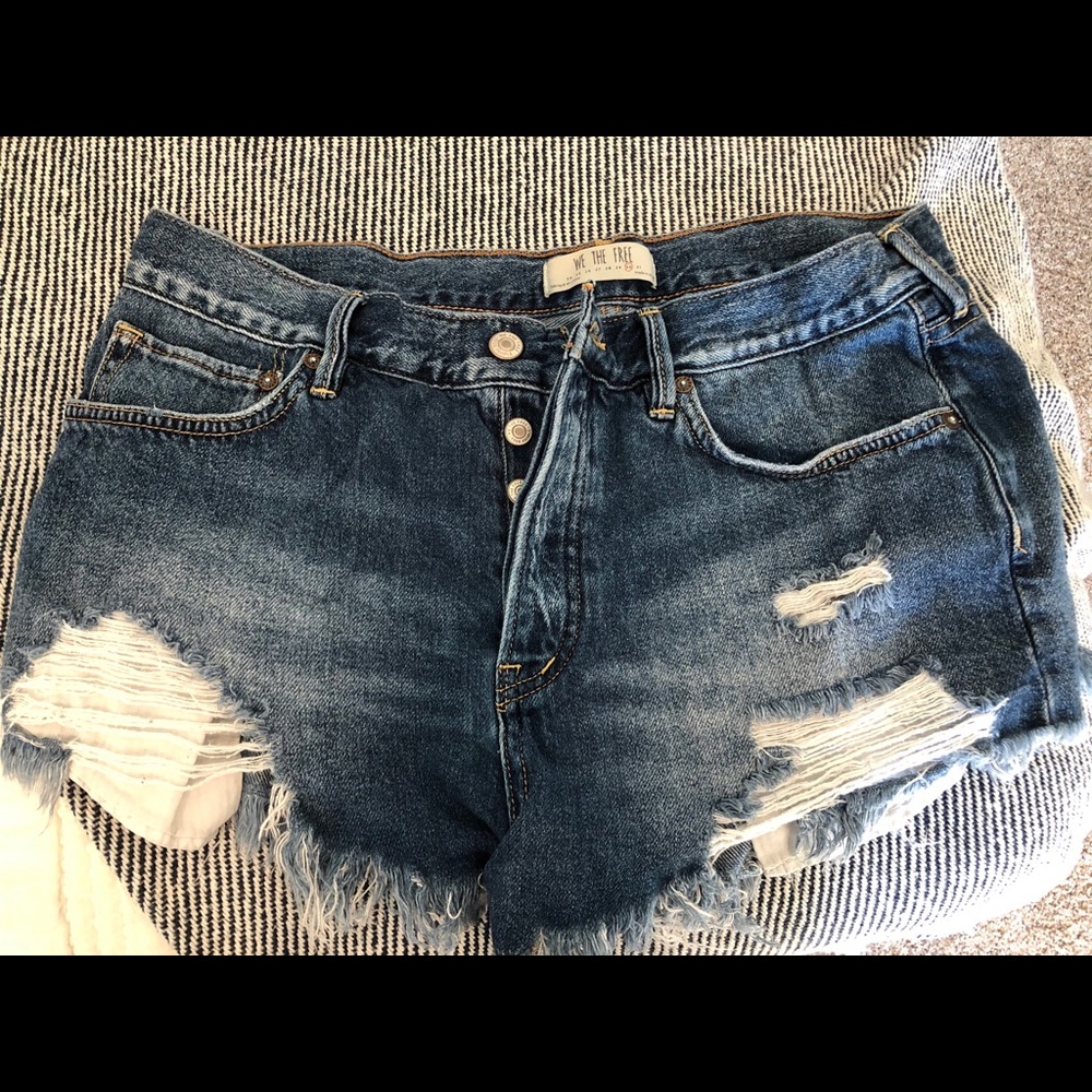 Free people cutoff shorts